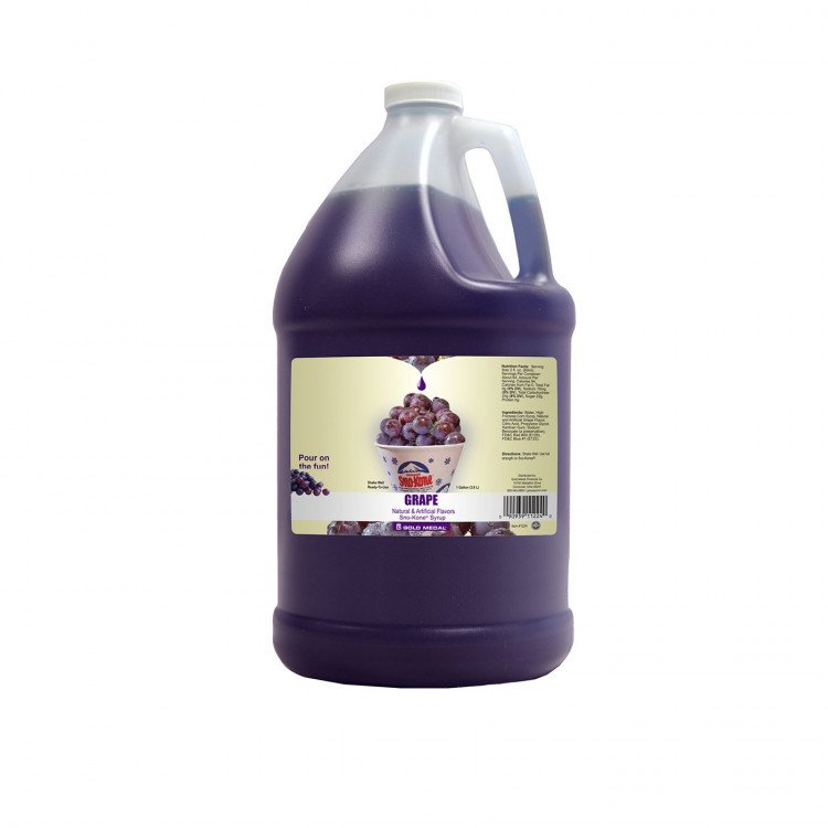Sno-Kone Syrup - 1 Gallon - Grape