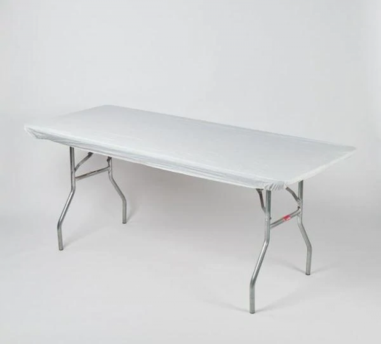 Table Cloth - 6ft Rect. WHITE
