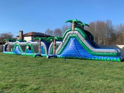obstacle course rental cape cod abb moonwalk rentals 1646923776 Ultimate Jungle Run Obstacle Course - 70ft