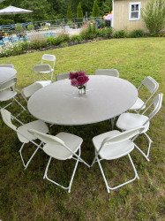 IMG 9082 1708215839 White Table Cover- 5ft Round