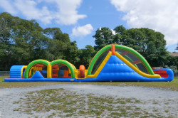 X-Treme Triple Obstacle Course - 72ft long